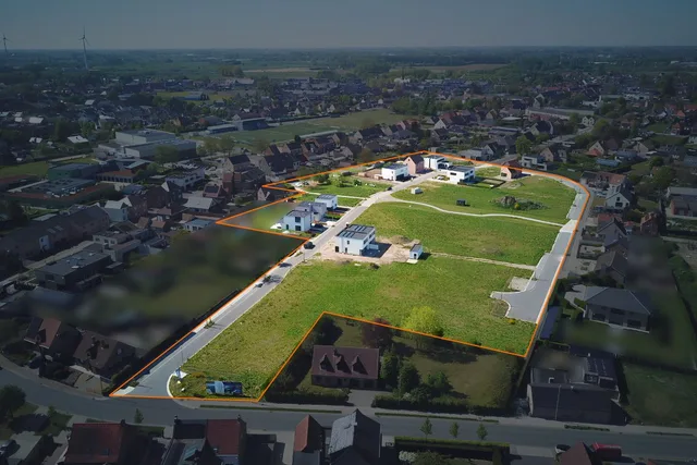 bouwgrond (verkaveling) in Zulte